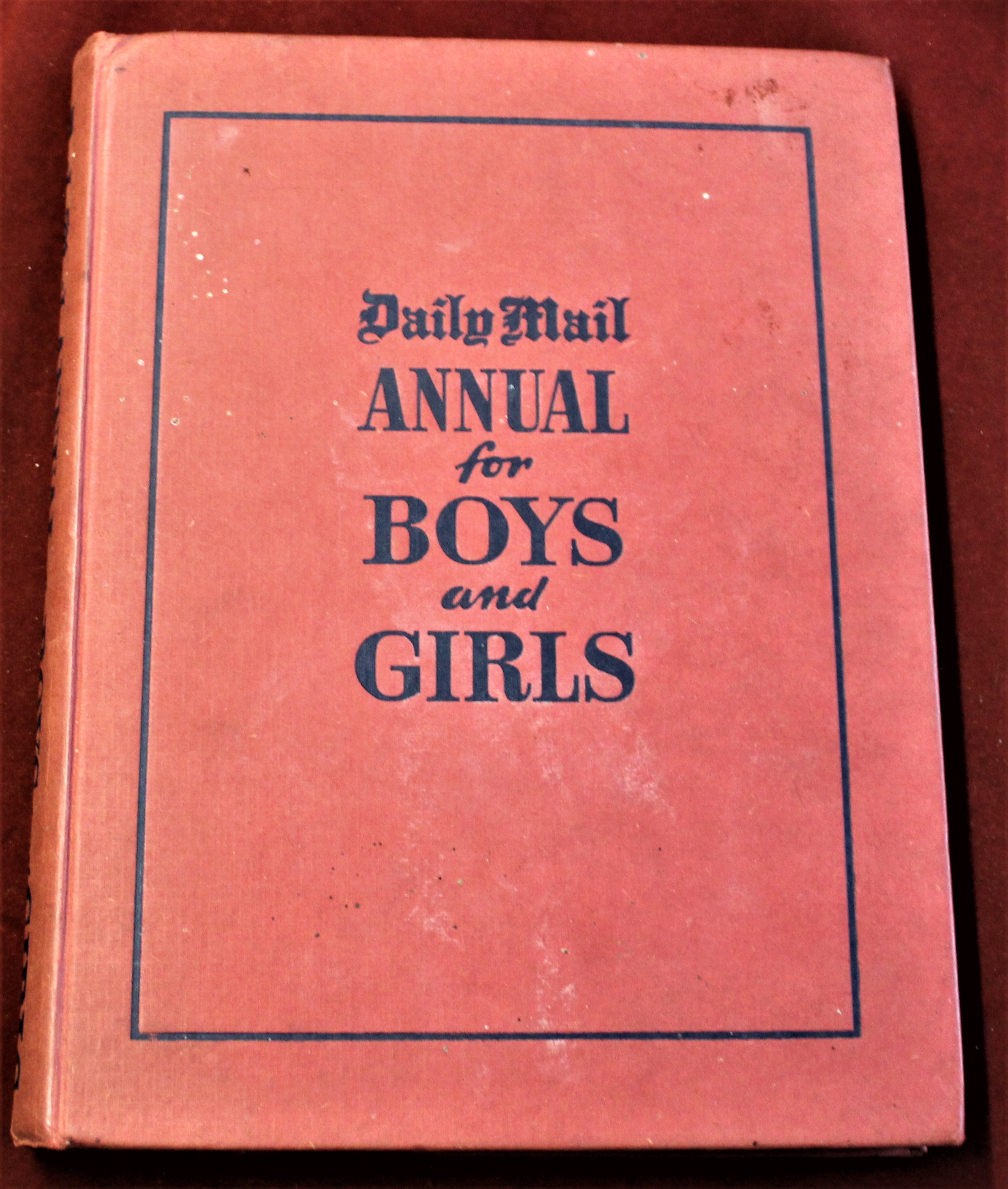 Book-(Daily Mail) Annual for Boys and Girls-1950's approx. very good condition