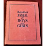Book-(Daily Mail) Annual for Boys and Girls-1950's approx. very good condition