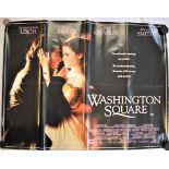 Film Poster - 'Washington Square' Starring Albert Finney & Maggie Smith. Measures 100cm x 76cm,