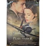 Film Poster 'Pearl Harbour' Starring Ben Affleck & Kate Beckinsale. Measures 100cm x 76cm, posters