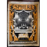 Sphere Magazine-The Funeral of King George V1-1952-plus 2 portrait booklets of Queen Mother-good