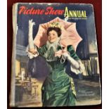 Annual-'Picture Show Annual'- 1954-Play worn around cover other wise fair condition black and
