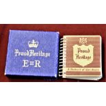Booklet-Proud Heritage E.R. - A Portrait of Greatness-dedicated to King George VI coloured