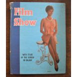 Book-(Actors)-'Film Show'-with stars of the screen in clour mostly black and white-printed 1963-