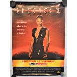 Video Posters 1997 (4) identical posters - 'Species II' starring Michael Madsen & Natasha Hensridge.