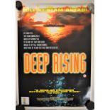 Video Posters - 'Deep Rising' (4) identical posters, starring Anthony Head. Measurements 59cm x