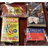 Toys-Vintage games 'Kan-u-Go'-complete with rules 'Threesum'-complete with rules-'Sorry'-complete