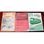 Booklets-(3) books on Buses-London Transport and Commercial-early editions 1973-1977-black and white