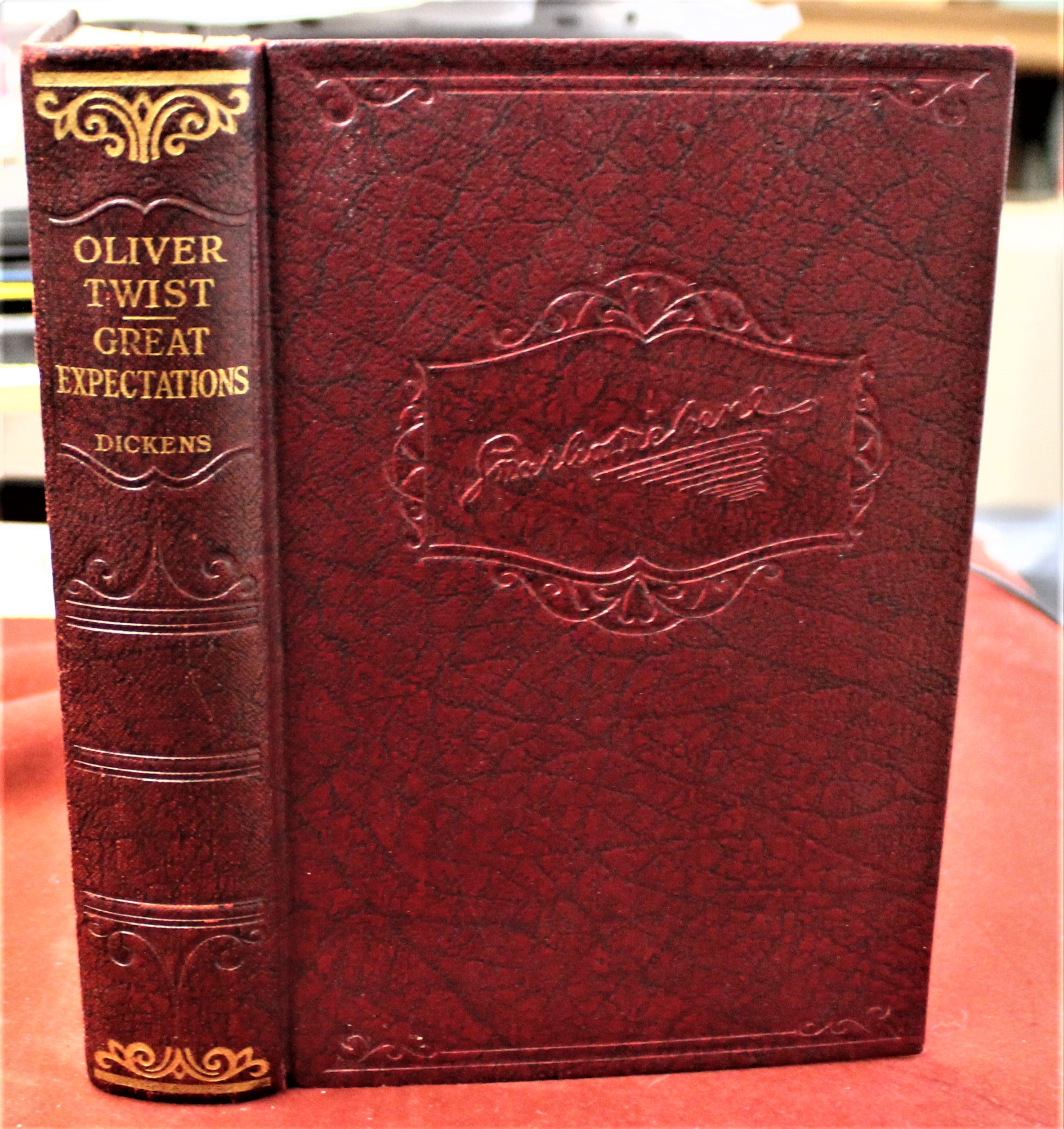 Book-Dickins-Little Dorrit-Oliver Twist Edwin Drood-Life of Dickins-David Copperfield-Pickwick - Image 4 of 5