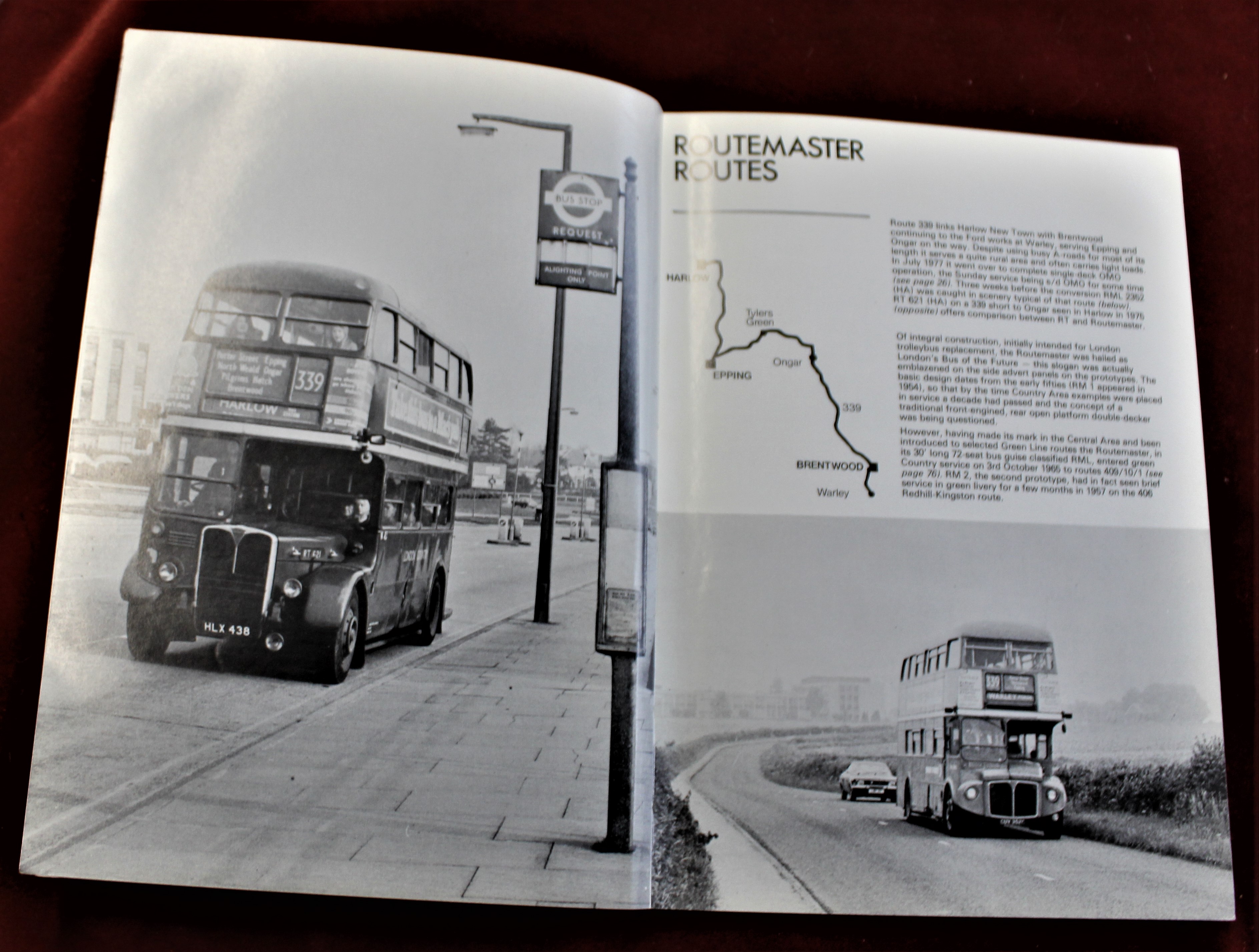 Booklets-(3) books on Buses-London Transport and Commercial-early editions 1973-1977-black and white - Image 2 of 5