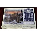 Advertising Calendar 1932-The Bibby Calendar, some faults but restorable