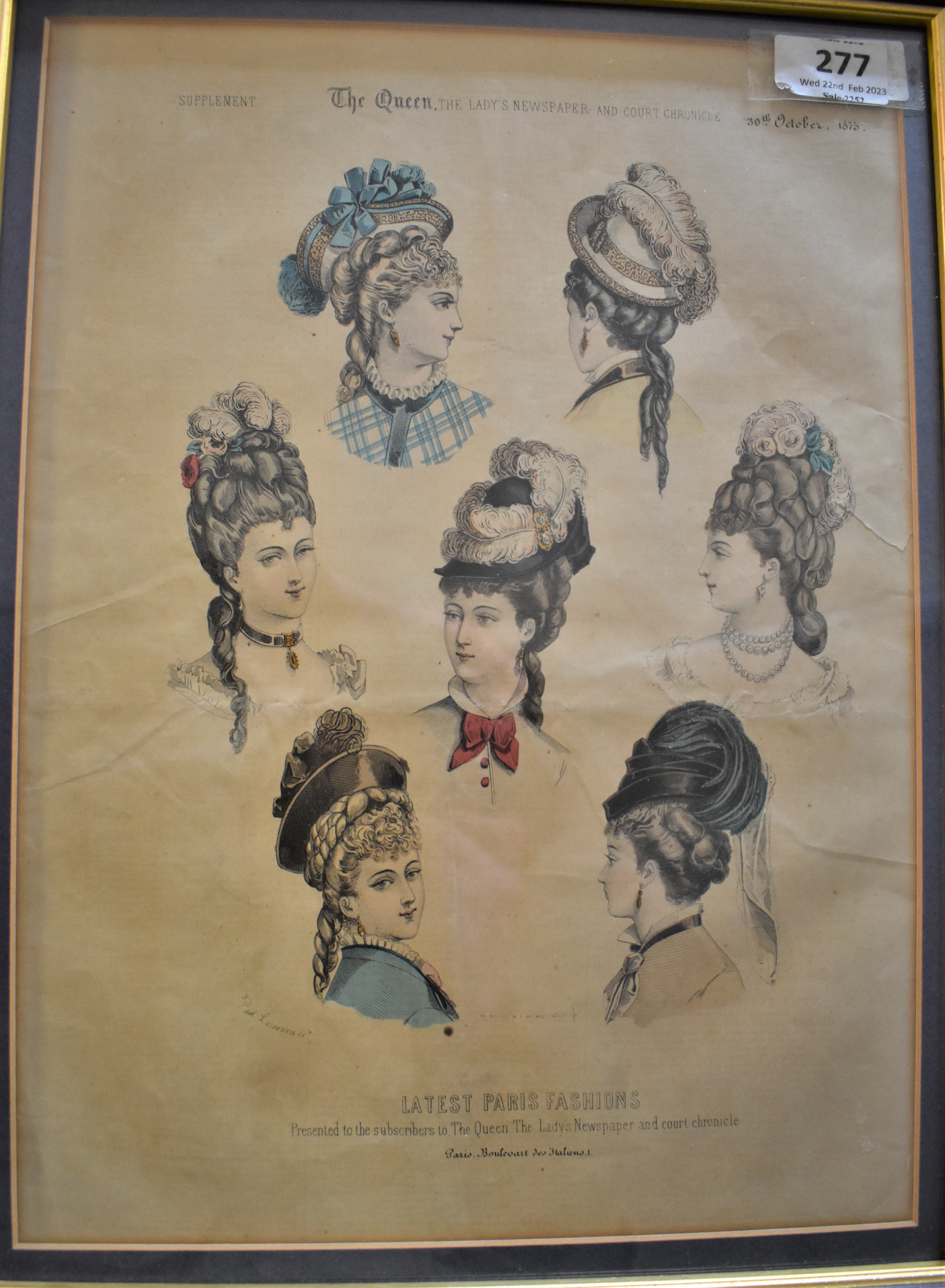 Fashion - Antique Fashion Pictures-from The Queen The Lady's Newspaper & Court Chronicle-Jane 22nd