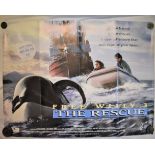 Film-'Free Willy 3-The Rescue'-starring Annie Corley-Vincent Berry-measurements 100cm x 76cm-creased