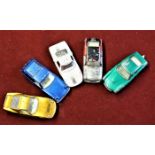 Matchbox'-(5) sports cars complete play worn no boxes