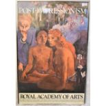 Post-Impressionism-Fantastic poster-Royal Academy of Arts-a classic poster-framed and glazed-51cm