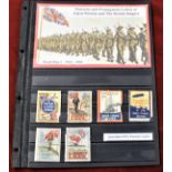 Patriotic and Propaganda Cinderella Labels - Australian WWI Patriotic labels. Some scarce (6)