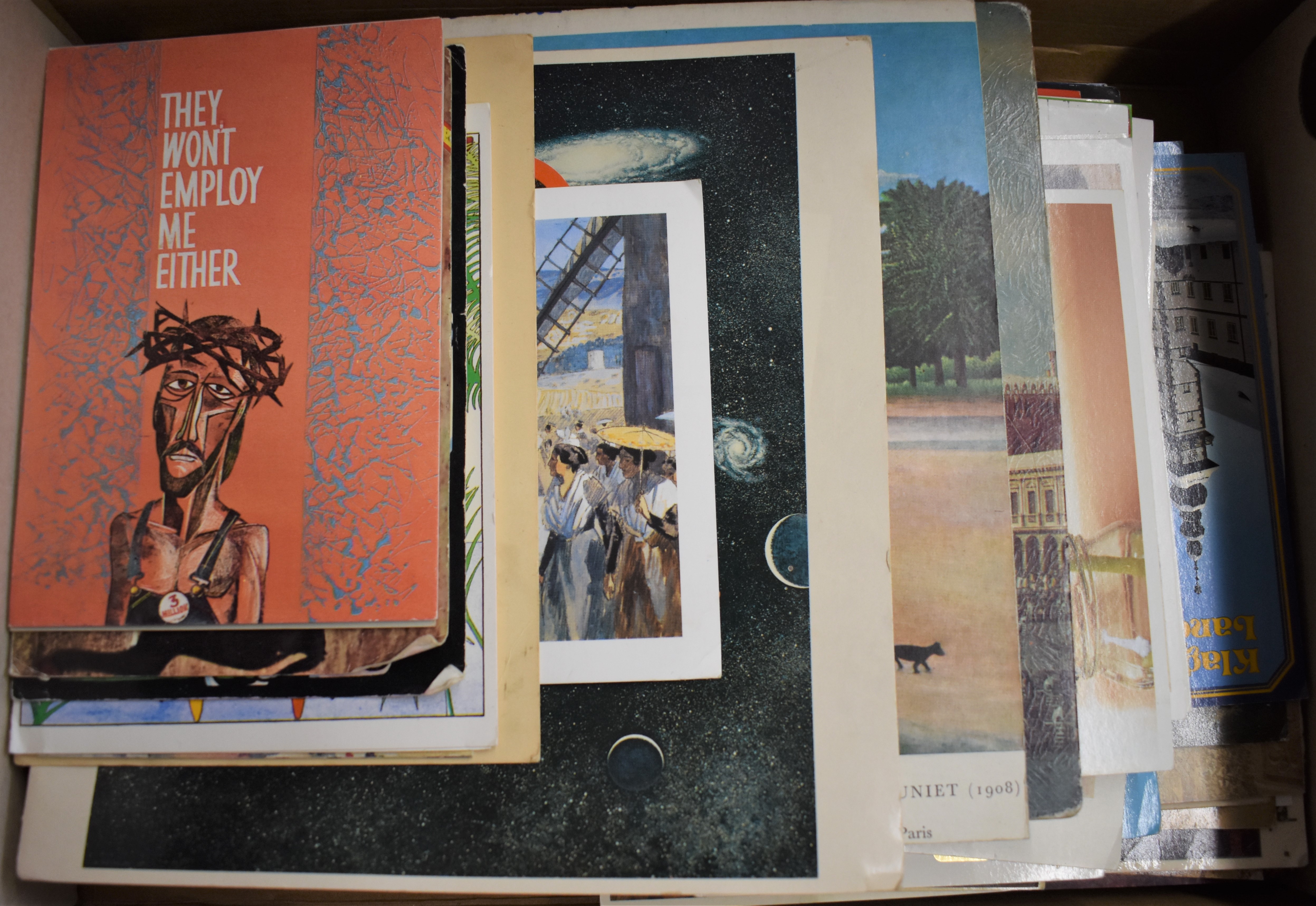 The Zacron Collection Art - A range of prints, photographs, Postcards and Ephemera. Small lot of