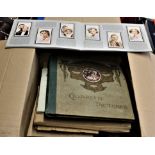 Cigarette Cards (33) Sets and Part Sets in Albums and 6 empty albums. Good condition