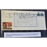 Patriotic and Propaganda Cinderella Labels - 1942 Commercial envelope posted to USA and cancelled