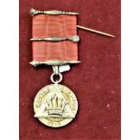 Masonic West Lancashire Royal Arch Chapter No 3219 masonic MEZ jewel, named A.B. Day., M.E.Z. 1950-