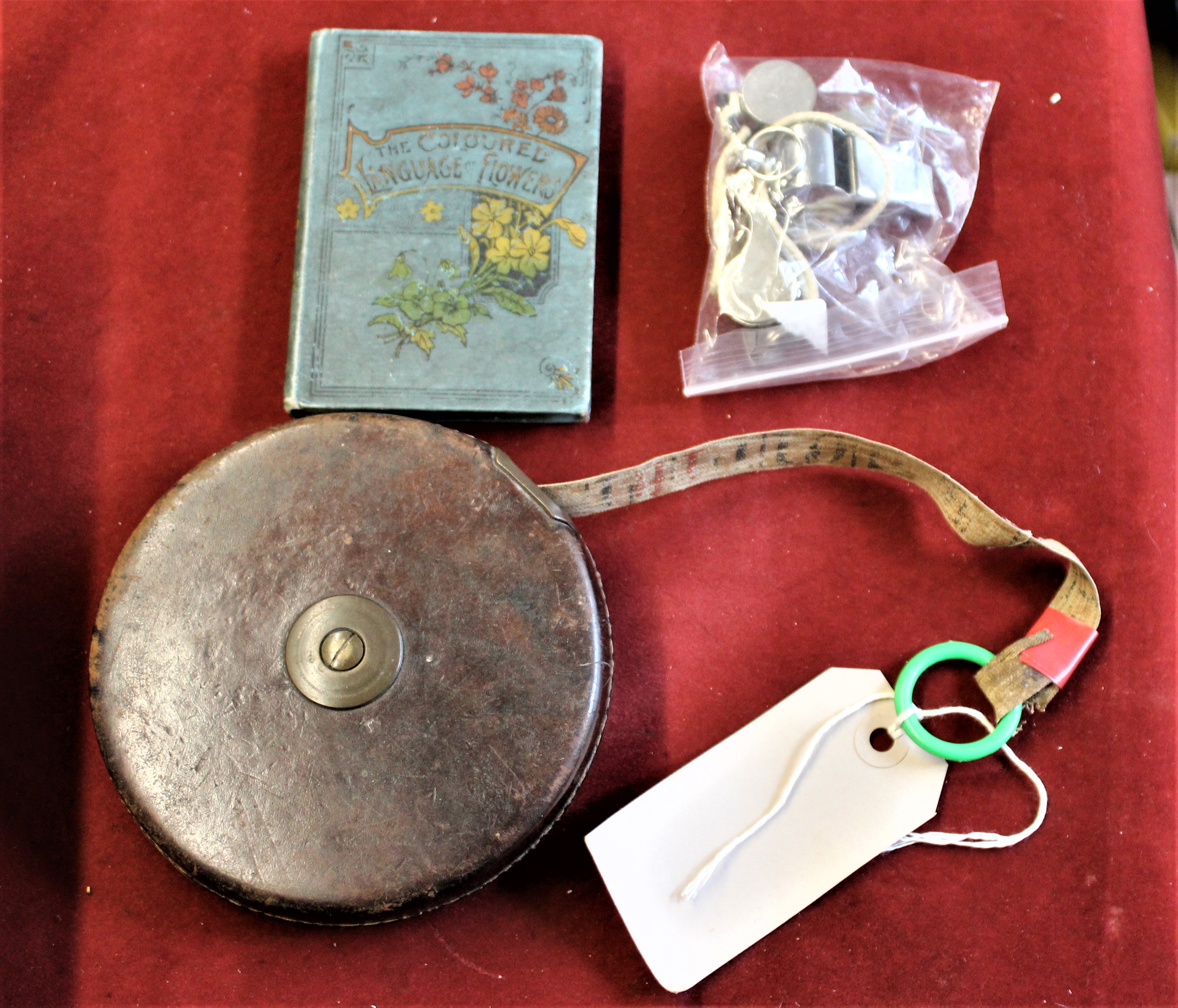 Vintage bygones including three vintage whistles with various makers including: The Acme