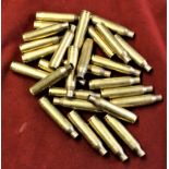 A collection of Accuracy International L115A3 .338 Lapua Magnum brass cases (28 in total)