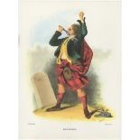 Ackerman Vintage colour print-Clan MacGregor R.R Mc Ian, printer L.Dickinson Litho 11" x 15"