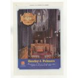 Huntley + Palmer Biscuits 1953-full colour page advertisement-Royal Greeting to V/M Queen