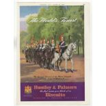 Huntley + Palmers Biscuits-The Queen's Guard of the Horse Guards in Whitehall 1952-full page