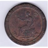 Great Britain 1797 'Cartwheel' Penny, fine
