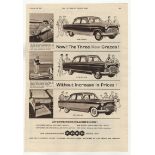 Ford Motor Company 1959-full page advertisement-The Three New Grades-New Consul-New Zephyr-New