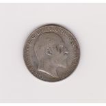 Great Britain 1904 Edward VII Silver Florin, about fine