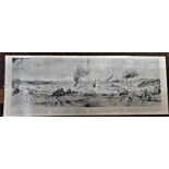 Illustrated London News 1945-(24th March) supplement-a remarkable four page panoramic war artist