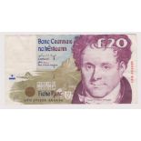 Ireland 1996 £20, Daniel O'Connell, Pick 77b, AVF