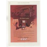 General Electric Co Ltd 1953-full page advertisement the theme is