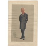 1890-Spy Print-Vanity Fair-Sir Edward Bradford chief commissioner of the Metropolitan Police-