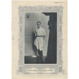 Royalty-The Heir Apparent H.R.H The prince of Wales-photogravures-poster (plate x1) silver border (