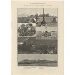 British South Africa Co 1891-full page black and white advertisement-'Views of Fort Tull