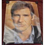 Harrison Ford Poster - good condition. Measurements 90cm x 62cm