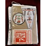 Boy Scouts Ephemera - Belchamps Scout Camp, containing pennants-badges and (information booklet-