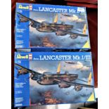 Revell Kits - (2) boxes of Revell models of Lancaster MK1/111 not checked