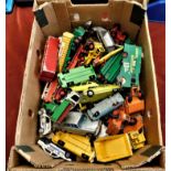 Toy cars-An assortment of toy cars-Matchbox and Corgi-play worn-unboxed