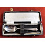 1945 - Sheffield Silver Tea Spoon Boxed