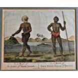 Print - 'A Man of the Duke of York's Island-A Man of Lord Howe's Group of Islands-published by