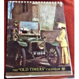 Calendar 1970 - 'The Old Timers' Calendar, Foulger Engineering Company, coloured photos of cars