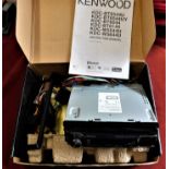 Radio-Kenwood Car Radio-Model No.KDC BT 6533UY with instruction manual (Not checked)