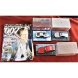 James Bond Car Collection - (1) Aston Martin V12 Vanquish Die Another Day, (2) Mustang Mach 1