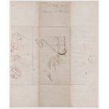 Great Britain 1824-Postal History-EL dated (20th May 1824) Birmingham posted to London-cancelled (