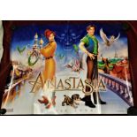 Film Poster - 20th Century Fox 'Fantasia' produced in 1998, measurements 100cm x 76cm, folds in