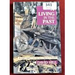 Book-David Hill-'A Living in the Past'-an east Anglian venture in antiques and bygones-black and